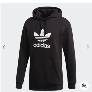 BLACK ADIDAS PULLOVER